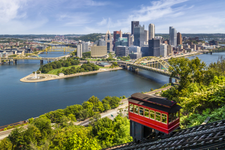 Bild-Nr: 12855887 Pittsburgh Skyline mit Duquesne Incline Erstellt von: Melanie Viola