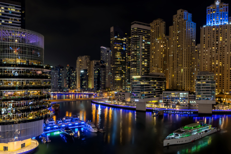 Bild-Nr: 12870873 Dubai Marina - Skyline Erstellt von: uh-Photography