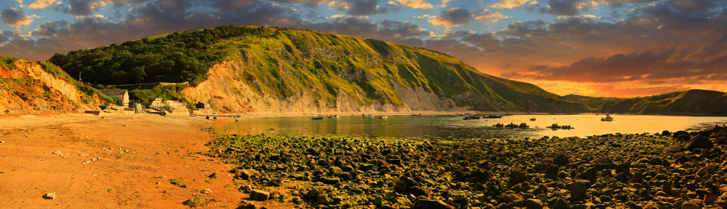 Bild-Nr: 12912396 Lulworth Cove  Sunset Erstellt von: SusaZoom
