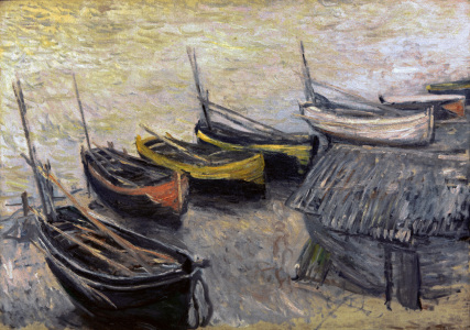 Bild-Nr: 30004226 Claude Monet, Boote am Strand Erstellt von: Monet, Claude