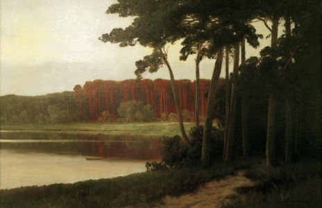 Bild-Nr: 30004588 W.Leistikow, Grunewaldsee oder Schlacht. Erstellt von: Leistikow, Walter