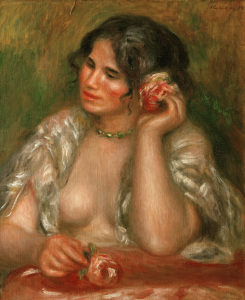 Bild-Nr: 30007116 Renoir / Gabrielle a la rose / 1911 Erstellt von: Renoir, Pierre-Auguste