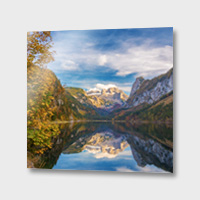Herbstlicher Gosausee von photoplace
