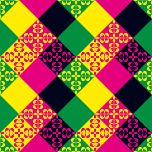 Bild-Nr: 9015115 Karo oder Zickzack Erstellt von: patterndesigns-com