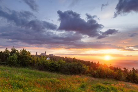 Bild-Nr: 12857634 Sonnenaufgang im Sommer am Fichtelberg Erstellt von: Daniela Beyer