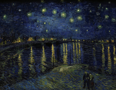 Bild-Nr: 30003330 van Gogh / Starry night over the Rhône Erstellt von: van Gogh, Vincent