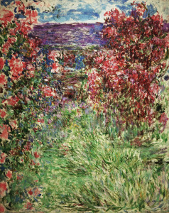Bild-Nr: 30004168 Claude Monet,Das Haus zwischen den Rosen Erstellt von: Monet, Claude