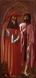 Bild-Nr: 30002472 Masaccio & Masolino/St.Jerome & J.Evang. Erstellt von: Masaccio (Tommaso di Giovanni di Simone Guidi)