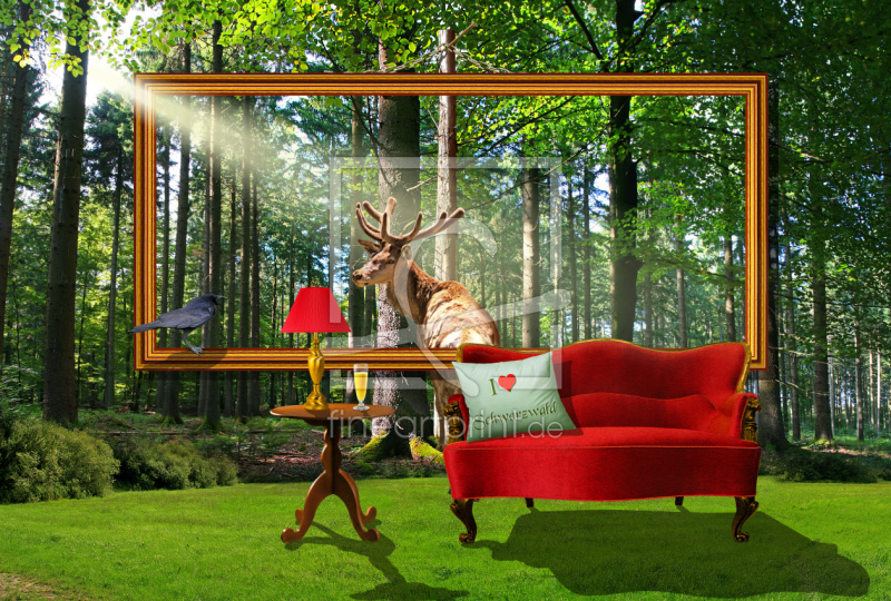 frei wählbarer Bildausschnitt für Ihr Bild auf Label