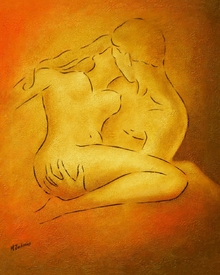 Liebespärchen - erotische Kunst - 10197227 /leinwand/bigthumb/10197227.jpg