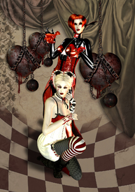 follow the white rabbit - to the red queen - 10871804 /leinwand/bigthumb/10871804.jpg