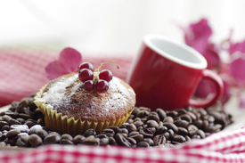Süßer Muffin und feiner Kaffee - 11331355 /leinwand/bigthumb/11331355.jpg