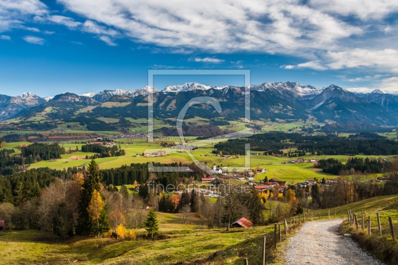 frei wählbarer Bildausschnitt für Ihr Bild auf Leinwand