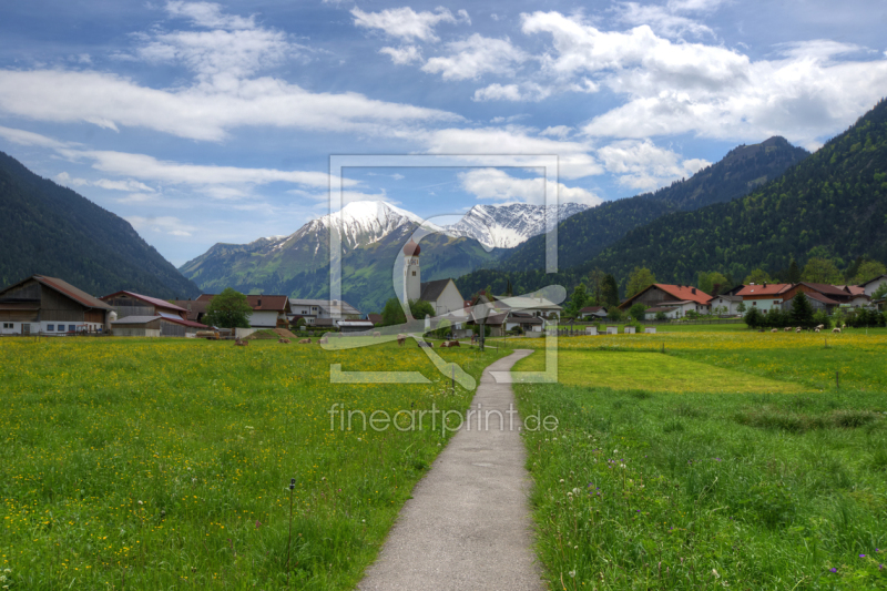 frei wählbarer Bildausschnitt für Ihr Bild auf Leinwand