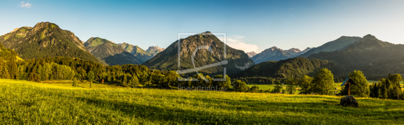 frei wählbarer Bildausschnitt für Ihr Bild auf Leinwand