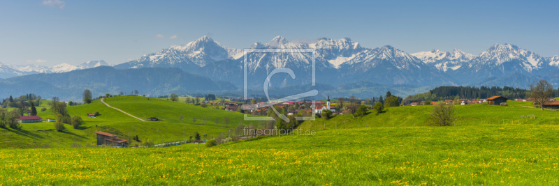 frei wählbarer Bildausschnitt für Ihr Bild auf Leinwand