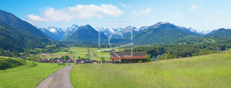 frei wählbarer Bildausschnitt für Ihr Bild auf Leinwand