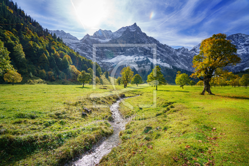 frei wählbarer Bildausschnitt für Ihr Bild auf Leinwand
