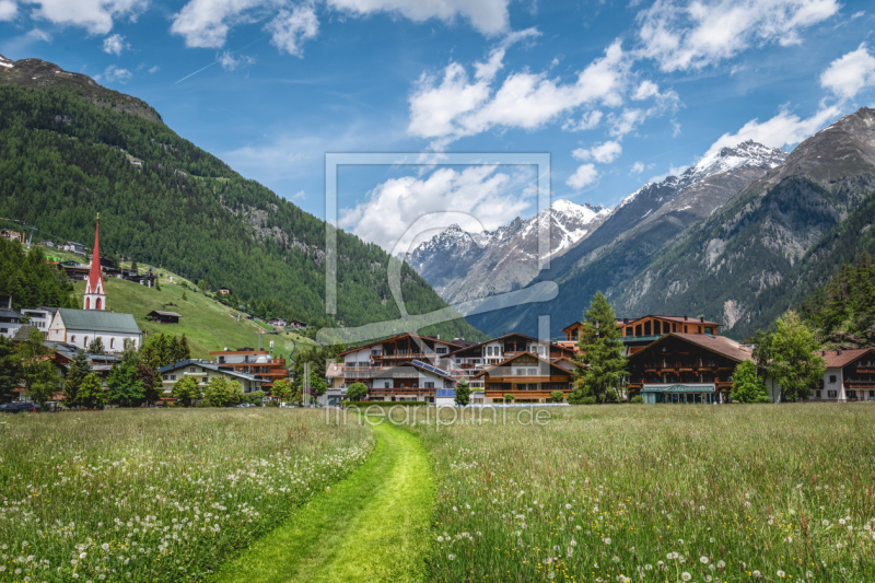 frei wählbarer Bildausschnitt für Ihr Bild auf Leinwand