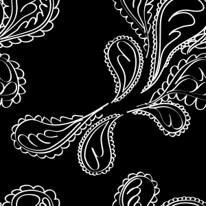 Bild-Nr: 9000823 Beluga Paisley Erstellt von: patterndesigns-com