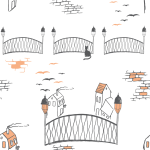 Bild-Nr: 9002161 Kätzchenbrücke In London Erstellt von: patterndesigns-com