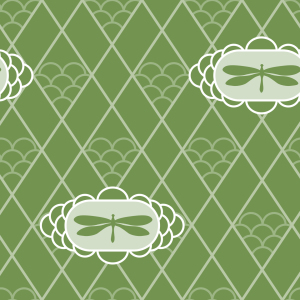 Bild-Nr: 9002229 Libellen Verde Erstellt von: patterndesigns-com