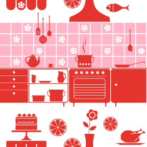 Bild-Nr: 9002788 Diese Küche Macht Freude Erstellt von: patterndesigns-com