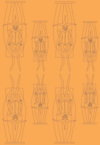 Bild-Nr: 9003235 Carneval Der Narren Orange Erstellt von: patterndesigns-com
