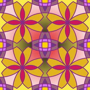 Bild-Nr: 9004546 Metro Floral Color Erstellt von: patterndesigns-com
