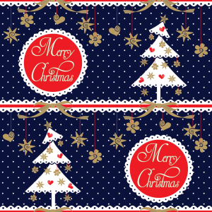 Bild-Nr: 9004561 Alpine Weihnachten Erstellt von: patterndesigns-com