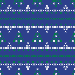 Bild-Nr: 9004757 Wir Sticken Christbäume Erstellt von: patterndesigns-com