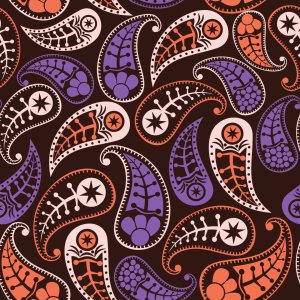 Bild-Nr: 9004977 Liebliche Herbst Paisleys Erstellt von: patterndesigns-com