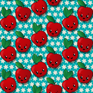 Bild-Nr: 9005125 Star Apfel Erstellt von: patterndesigns-com