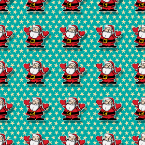 Bild-Nr: 9005137 Weihnachtsmann Im Glück Erstellt von: patterndesigns-com