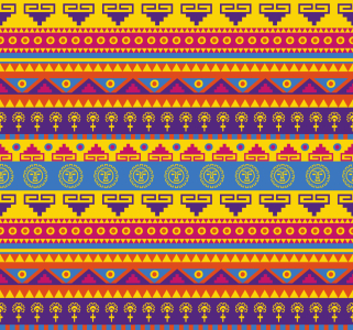 Bild-Nr: 9005371 Lustiger Inka Print Erstellt von: patterndesigns-com