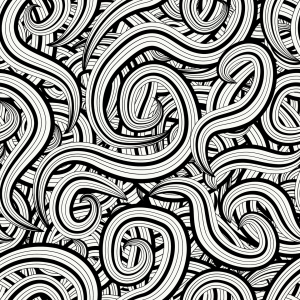 Bild-Nr: 9005756 Ein Schnörkel Chaos Erstellt von: patterndesigns-com