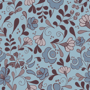 Bild-Nr: 9005779 Folklore Blumen Nostalgie Erstellt von: patterndesigns-com