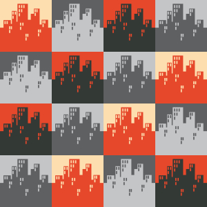 Bild-Nr: 9005786 Patchwork Metropolen Erstellt von: patterndesigns-com