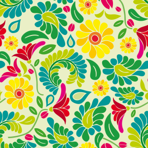 Bild-Nr: 9005849 Polnischer Blumen Traum Erstellt von: patterndesigns-com