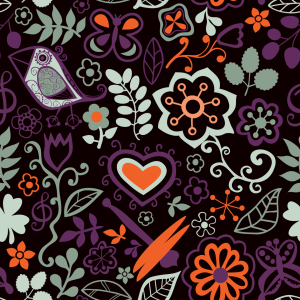 Bild-Nr: 9005917 Im Nächtlichen Vogel Paradies Erstellt von: patterndesigns-com