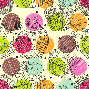 Bild-Nr: 9005954 Becherkuchen Fantasien Erstellt von: patterndesigns-com