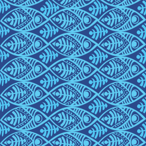 Bild-Nr: 9006223 Maori Fische Erstellt von: patterndesigns-com