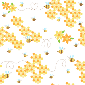 Bild-Nr: 9006282 Bienchen Lieben Waben Erstellt von: patterndesigns-com