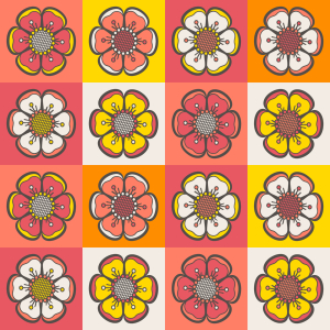 Bild-Nr: 9006309 Böhmisches Blumen Patchwork Erstellt von: patterndesigns-com