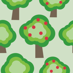 Bild-Nr: 9006333 Apfelbäume Erstellt von: patterndesigns-com