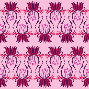 Bild-Nr: 9006337 Blüten Streifen Erstellt von: patterndesigns-com