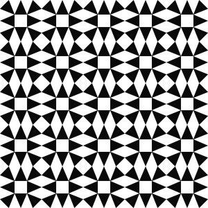 Bild-Nr: 9006785 Schwarzer Diamant Illusion Erstellt von: patterndesigns-com