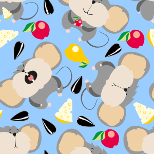 Bild-Nr: 9007136 Hungrige Mäuse Erstellt von: patterndesigns-com