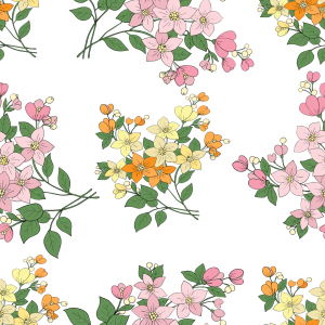 Bild-Nr: 9007284 Mille Fleurs Aus Frankreich Erstellt von: patterndesigns-com