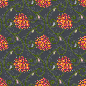 Bild-Nr: 9007324 Boheme Blumentraum Erstellt von: patterndesigns-com